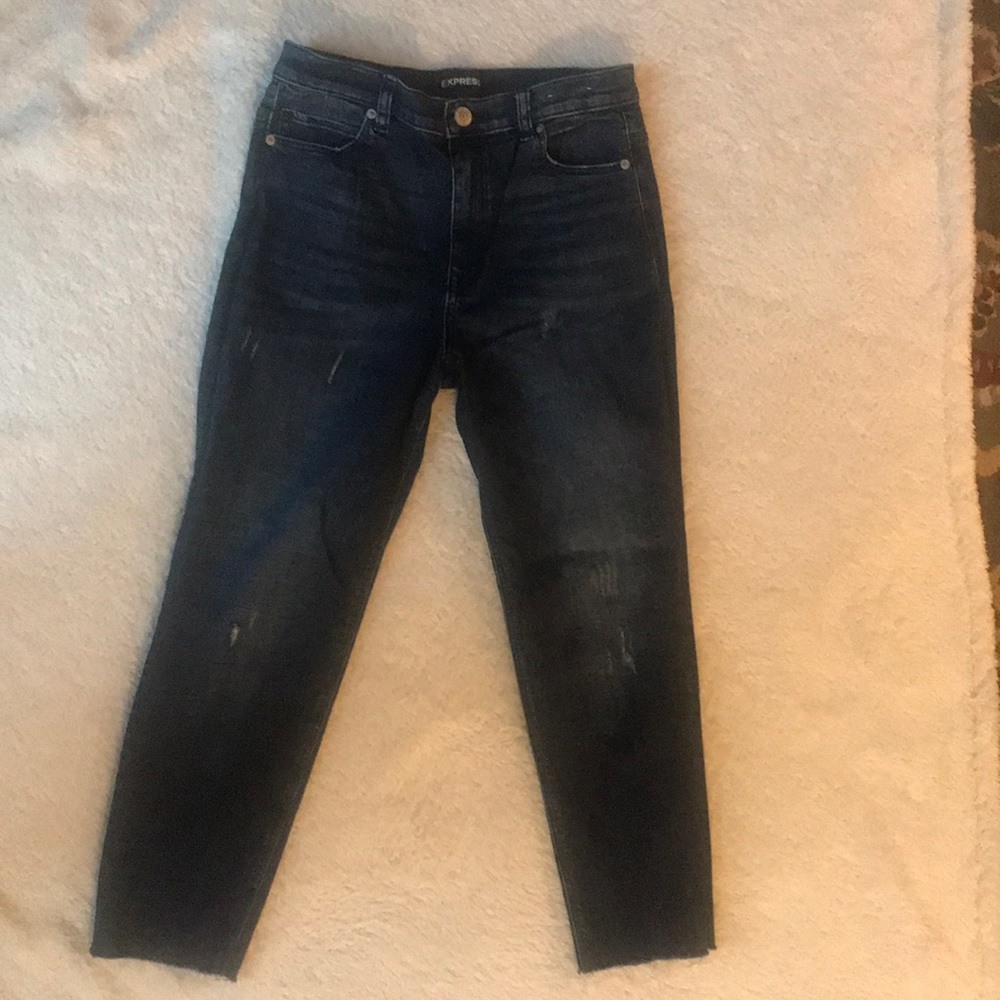 Express Girlfriend High Rise Jeans